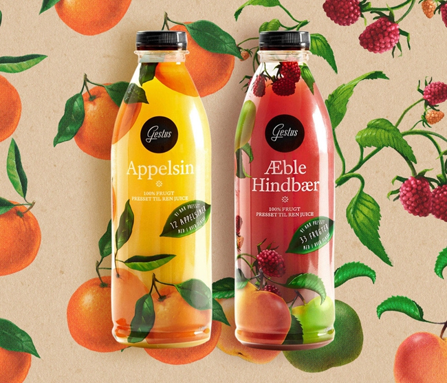 Gestus果汁饮料包装设计