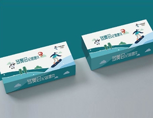 沈阳包装设计：冬奥会纪念摆件包装设计
