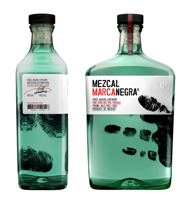 Mezcal Manonegra白酒包装设计