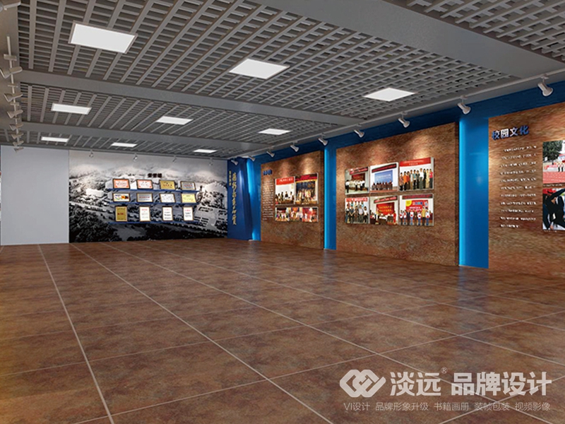 空间展示设计-辽宁建筑职业学院展厅