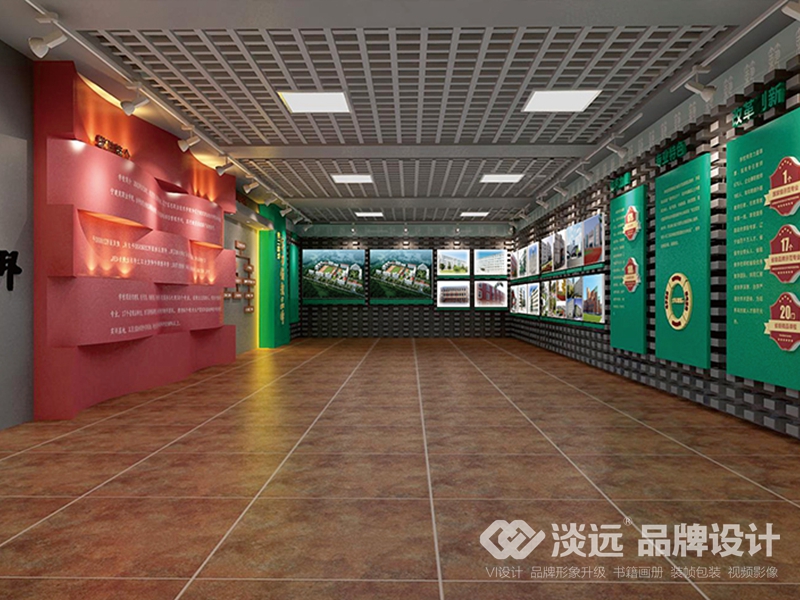 空间展示设计-辽宁建筑职业学院展厅