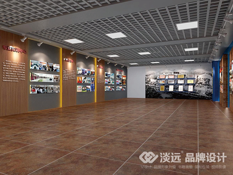 空间展示设计-辽宁建筑职业学院展厅