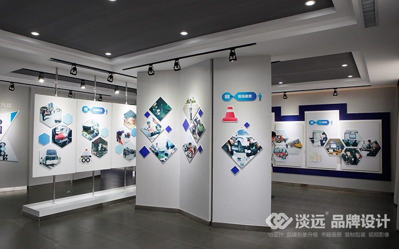 空间展示设计,辽阳市道路安全教育基地展厅