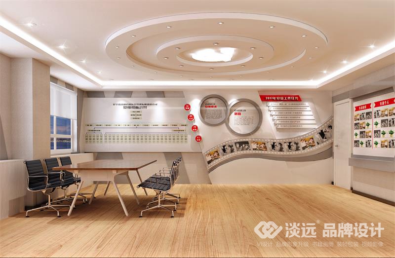 展厅设计案例，辽宁高速公路管理局-党员之家