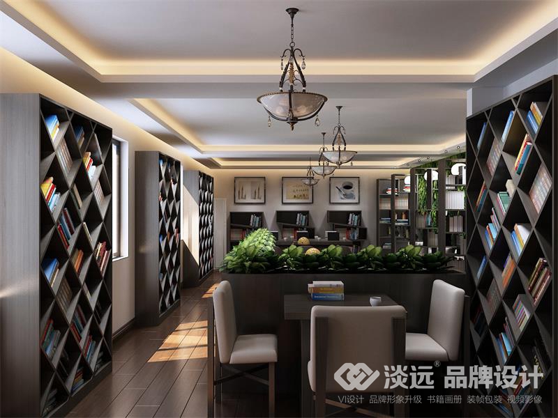 空间展示设计案例,梅河口图书馆