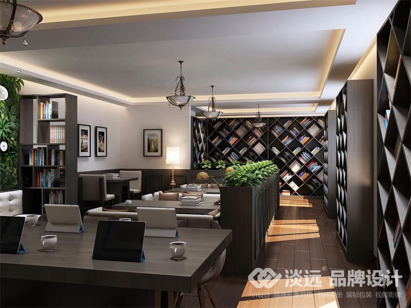 空间展示设计案例,梅河口图书馆